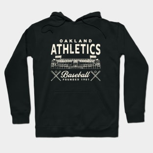 Oakland A's Stadium by Buck Tee Hoodie